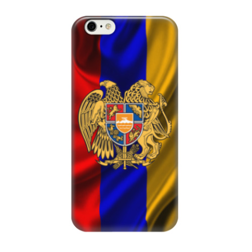 Чехол для iPhone 6/6s Флаг и герб Армении