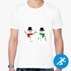 Мужская спортивная футболка