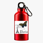 Металлическая бутылка 400 мл UV-DTF