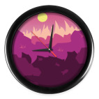 Часы (без цифр)