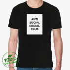 Мужская футболка органик