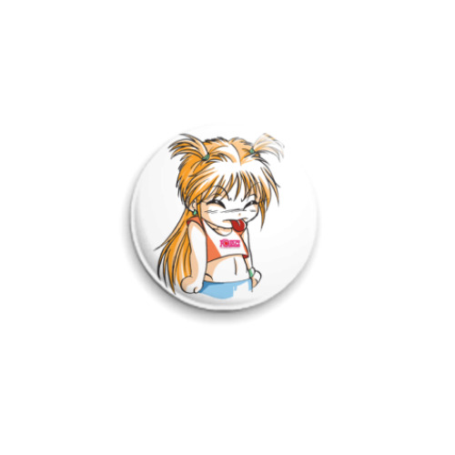 Значок 25мм с принтом Кира Беее...