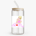 Банка с бамбуковой крышкой