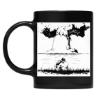 Кружка цветная UV-DTF