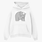 Толстовка худи оверсайз