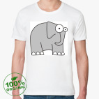 Мужская футболка органик