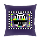 Подушка 35x35 см TV Test Pattern