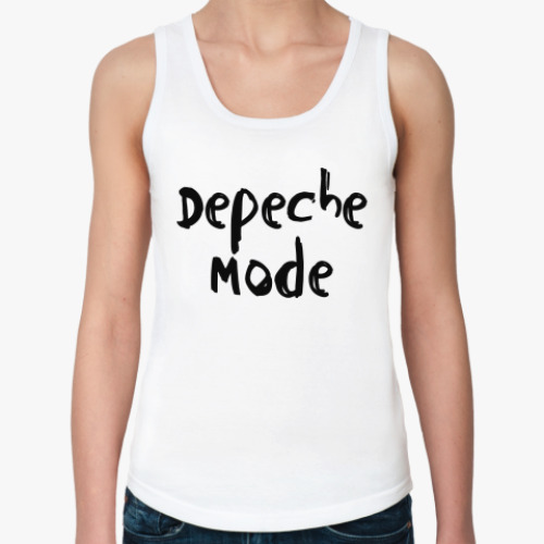 Женская майка с принтом  Depeche Mode