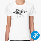 Женская спортивная футболка