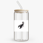 Банка с бамбуковой крышкой