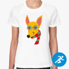 Женская спортивная футболка