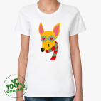 Женская футболка органик