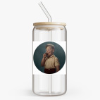 Банка с бамбуковой крышкой