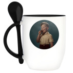 Кружка с ложкой