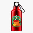 Металлическая бутылка 400 мл UV-DTF