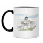 Кружка двухцветная