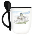 Кружка с ложкой