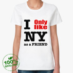 Женская футболка органик