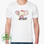 Мужская футболка органик