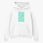 Толстовка худи оверсайз