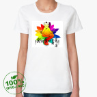 Женская футболка органик