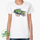 Женская футболка органик