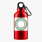 Металлическая бутылка 400 мл UV-DTF