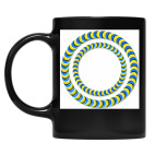 Кружка цветная UV-DTF