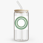 Банка с бамбуковой крышкой