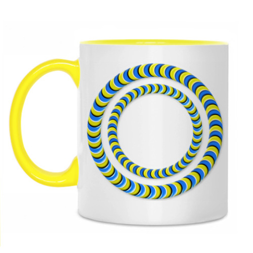 Кружка с принтом Кольца