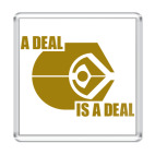 Магнит акриловый 6,5 x 6,5 см