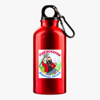 Металлическая бутылка 400 мл UV-DTF