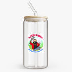 Банка с бамбуковой крышкой