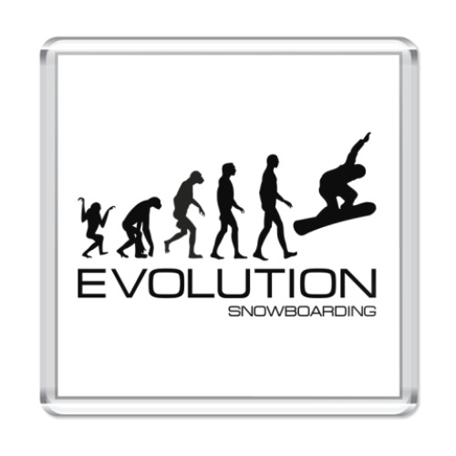 Магнит Evolution snowboarding