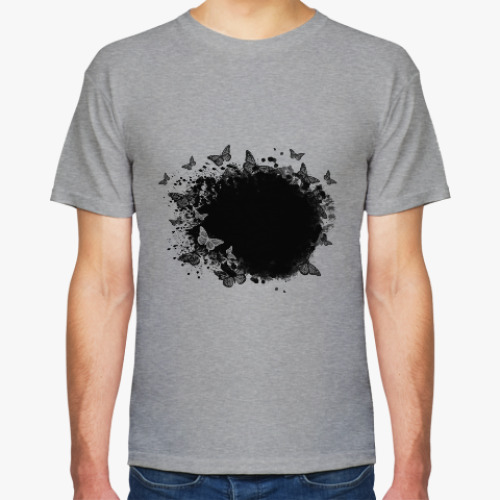 Футболка с принтом бабочки...