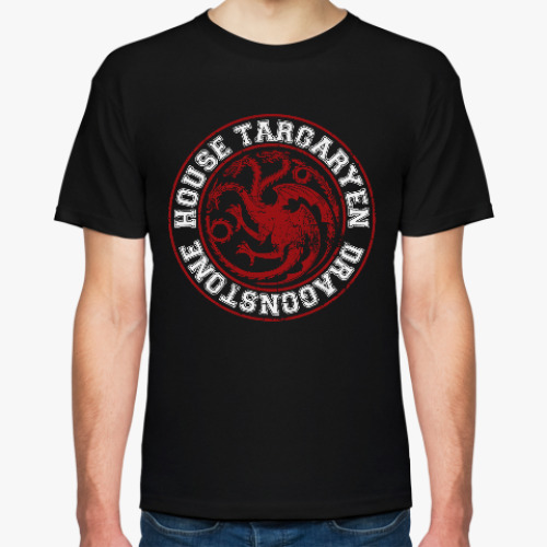 Футболка с принтом Игра престолов.Таргариены