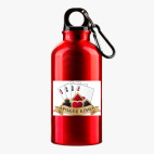 Металлическая бутылка 400 мл UV-DTF