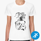 Женская спортивная футболка