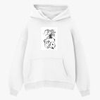 Толстовка худи оверсайз