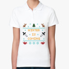 Женская рубашка поло