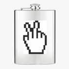 Фляжка стальная