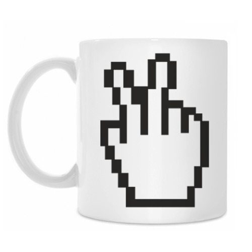 Кружка с принтом Victory - виктори