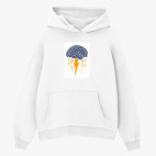 Толстовка худи оверсайз