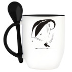 Кружка с ложкой