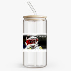 Банка с бамбуковой крышкой