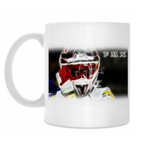 Кружка с принтом Мотофристайл