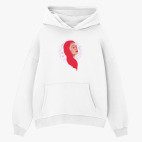 Толстовка худи оверсайз