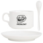 Кофейная чашка (набор) Trollface