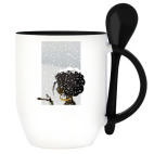 Кружка с ложкой