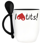 Кружка с ложкой